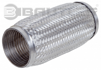 Гофра глушителя 76x200  3-х слойная Interloсk